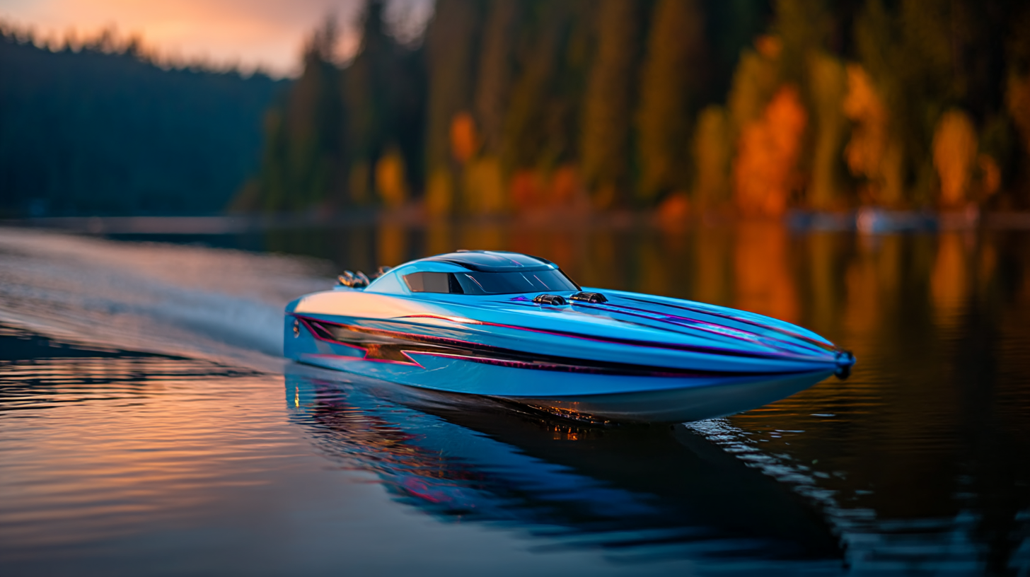 Gas Powered RC Boats