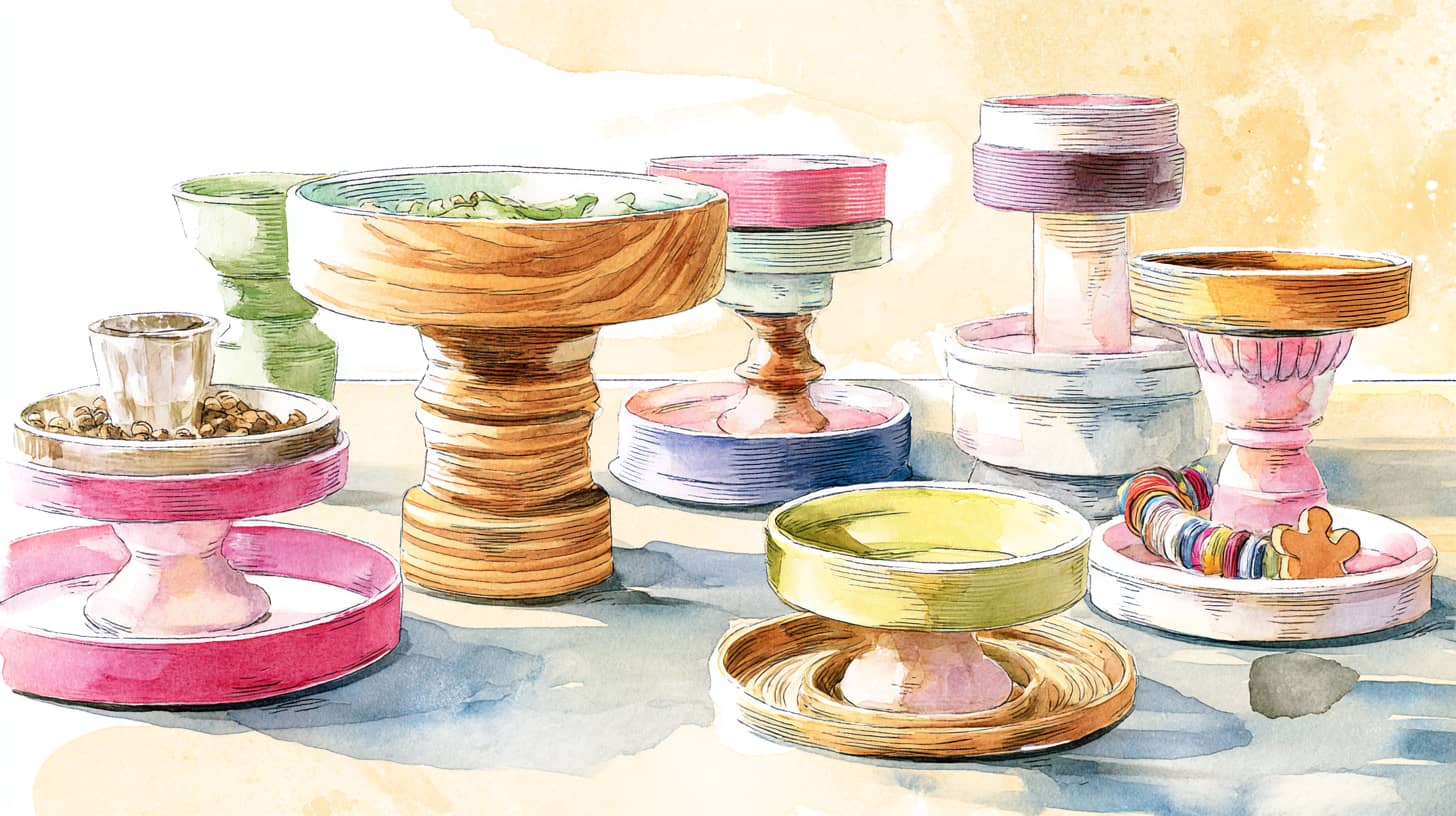 Pet Bowl Stands