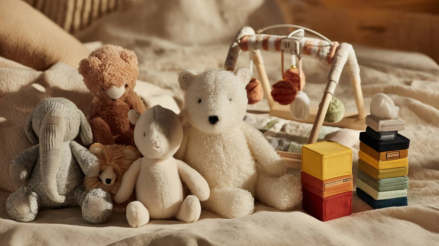 Juguetes y actividad para bebé