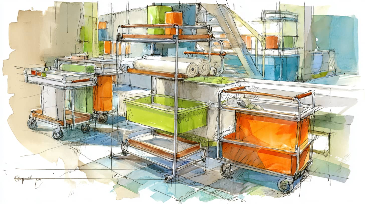 Janitorial Carts & Caddies