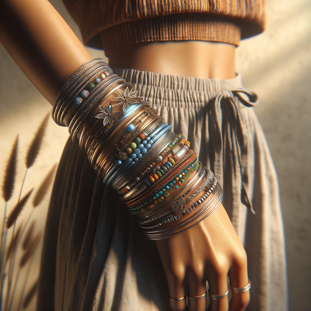 Stacking Bangles for a Boho-Chic Style: Your Ultimate Guide to Effortless Jewellery Layering