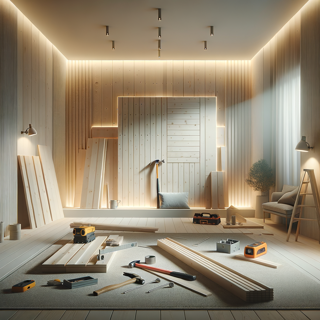 How to Install Tongue and Groove Wall Paneling for a Professional Finish