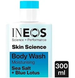 Ineos Skin Science Sea Salt + Blue Lotus Body Wash