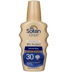 Soltan Once Advanced 8HR Protect SPF30 Sun Cream Spray