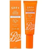 Boots SPF+ Mattifying Daily Suncare Face Fluid