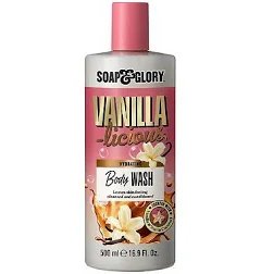 Soap & Glory Vanilla-licious Body Wash Creamy Clarifying Shower Gel 500ml NEW