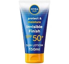Nivea Sun Protect & Moisture Invisible Finish Sun Cream