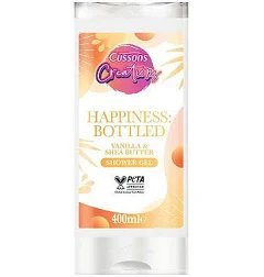 Cussons Creations Happiness Bottled Vanilla & Shea Butter Shower Gel