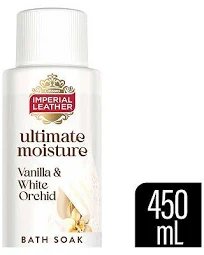 Imperial Leather Ultimate Moisture Vanilla and White Orchid Foaming Bath Soak