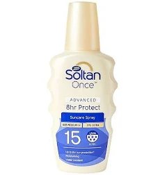 Boots Soltan Once Advanced 8HR Protect Suncare Spray SPF15