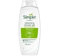Simple Kind to Skin Refreshing Shower Gel Body Wash with Cucumber