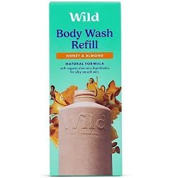 Boots Wild Body Wash Refill Honey & Almond 300ml